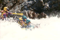 Whitewater Rafting the California Salmon