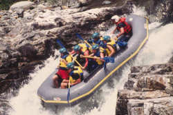 Whitewater Rafting on the California Salmon